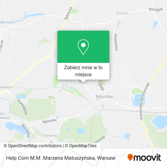 Mapa Help Com M.M .Marzena Matuszyńska