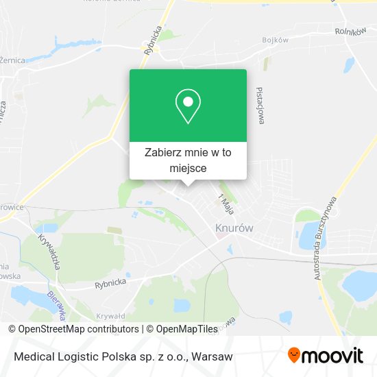 Mapa Medical Logistic Polska sp. z o.o.