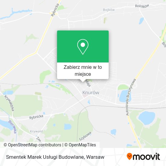 Mapa Smentek Marek Usługi Budowlane
