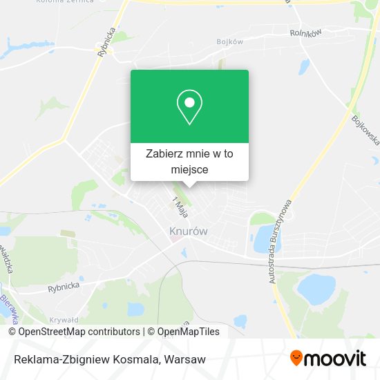 Mapa Reklama-Zbigniew Kosmala