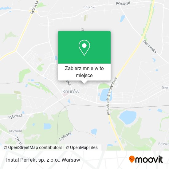 Mapa Instal Perfekt sp. z o.o.