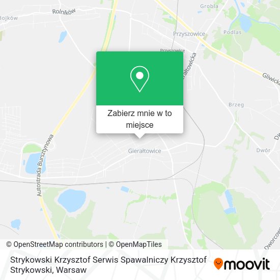 Mapa Strykowski Krzysztof Serwis Spawalniczy Krzysztof Strykowski