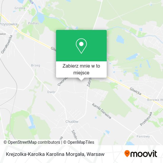 Mapa Krejzolka-Karolka Karolina Morgała