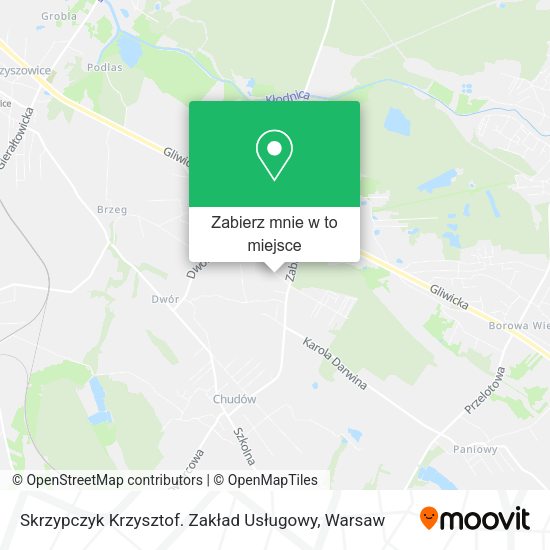 Mapa Skrzypczyk Krzysztof. Zakład Usługowy