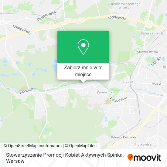 Mapa Stowarzyszenie Promocji Kobiet Aktywnych Spinka