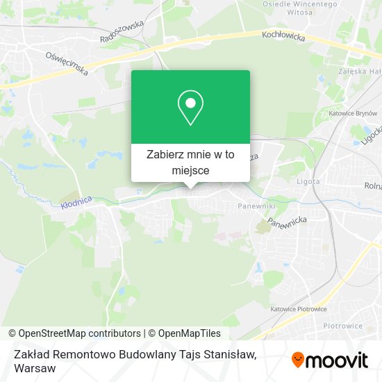 Mapa Zakład Remontowo Budowlany Tajs Stanisław