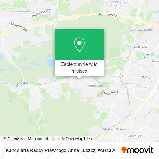 Mapa Kancelaria Radcy Prawnego Anna Luszcz