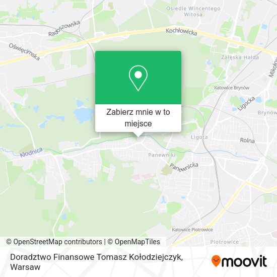 Mapa Doradztwo Finansowe Tomasz Kołodziejczyk