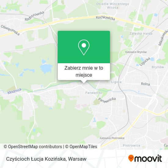 Mapa Czyścioch Łucja Kozińska