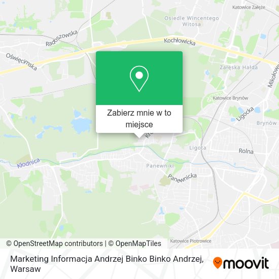 Mapa Marketing Informacja Andrzej Binko Binko Andrzej