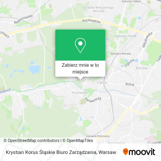 Mapa Krystian Korus Śląskie Biuro Zarządzania