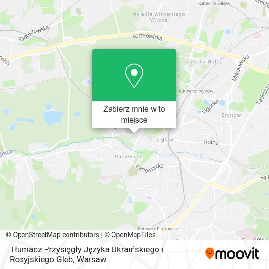 Mapa Tłumacz Przysięgły Języka Ukraińskiego i Rosyjskiego Gleb