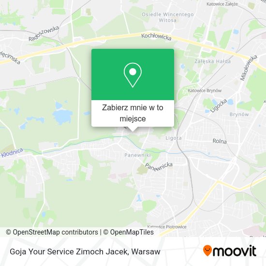 Mapa Goja Your Service Zimoch Jacek