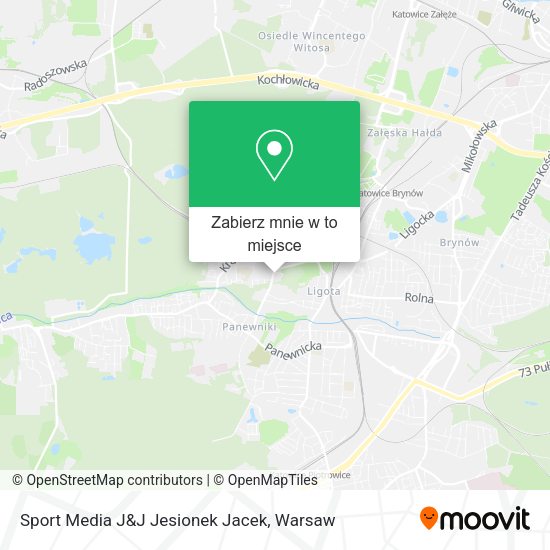 Mapa Sport Media J&J Jesionek Jacek