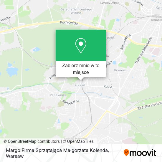 Mapa Margo Firma Sprzątająca Małgorzata Kolenda