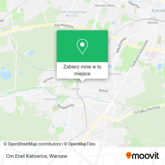 Mapa Cm Enel Katowice