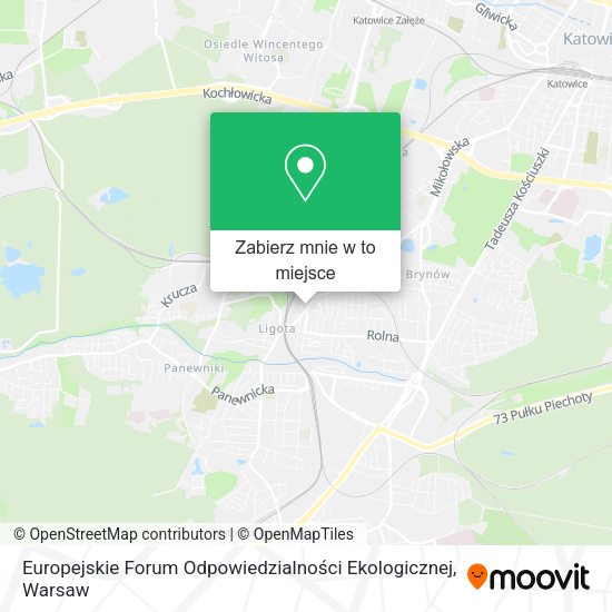 Mapa Europejskie Forum Odpowiedzialności Ekologicznej