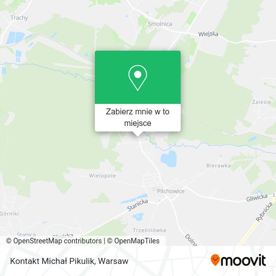 Mapa Kontakt Michał Pikulik