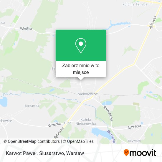 Mapa Karwot Paweł. Ślusarstwo