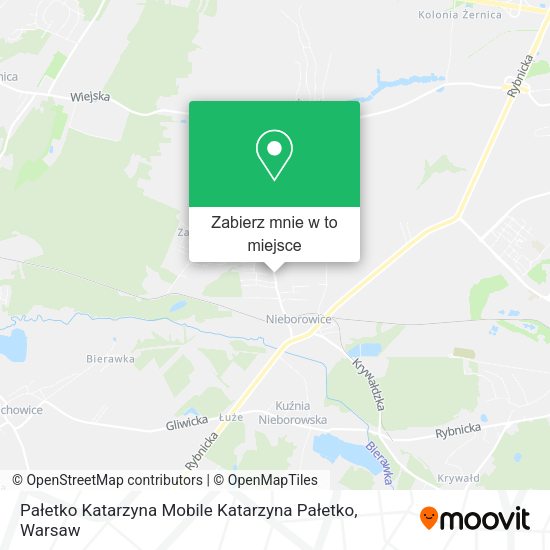 Mapa Pałetko Katarzyna Mobile Katarzyna Pałetko