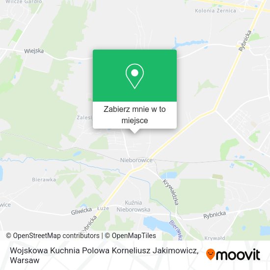 Mapa Wojskowa Kuchnia Polowa Korneliusz Jakimowicz