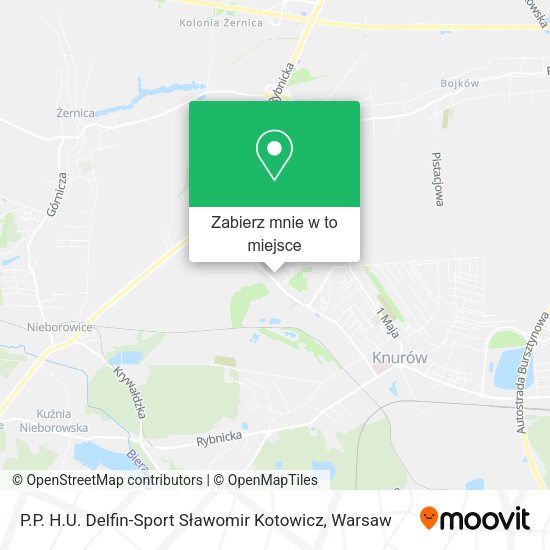 Mapa P.P. H.U. Delfin-Sport Sławomir Kotowicz