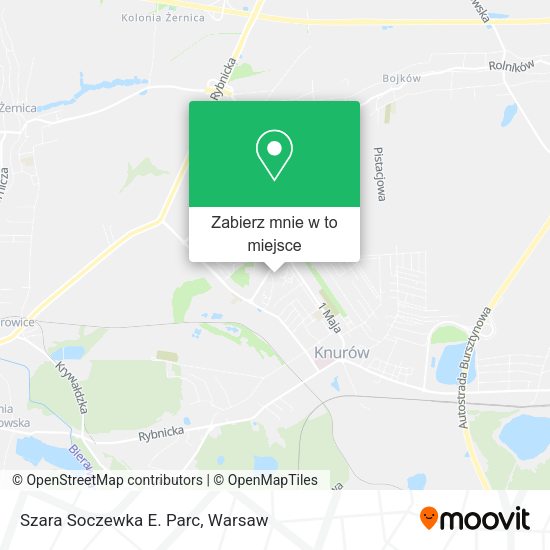 Mapa Szara Soczewka E. Parc