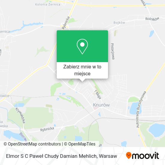 Mapa Elmor S C Paweł Chudy Damian Mehlich