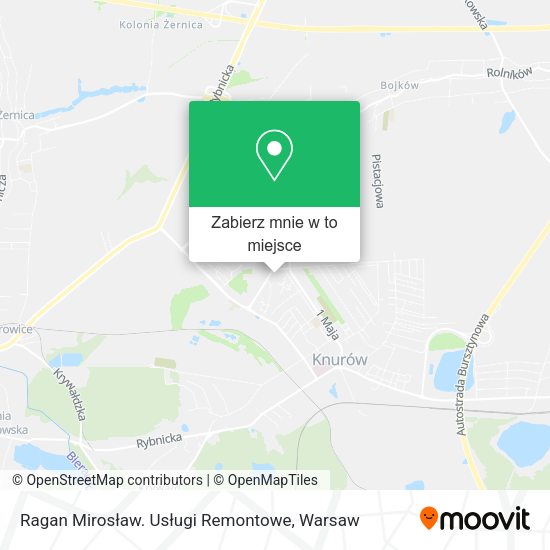 Mapa Ragan Mirosław. Usługi Remontowe