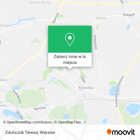 Mapa Zduńczuk Teresa