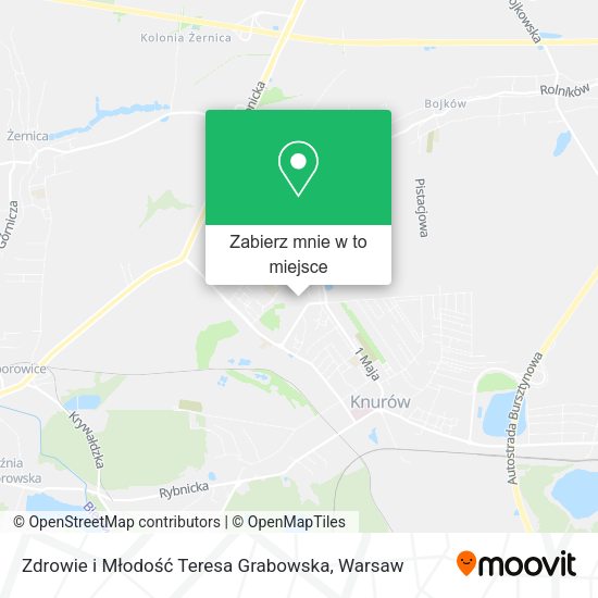 Mapa Zdrowie i Młodość Teresa Grabowska