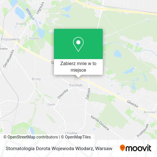 Mapa Stomatologia Dorota Wojewoda Wlodarz