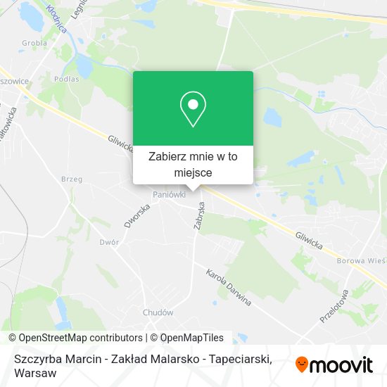 Mapa Szczyrba Marcin - Zakład Malarsko - Tapeciarski