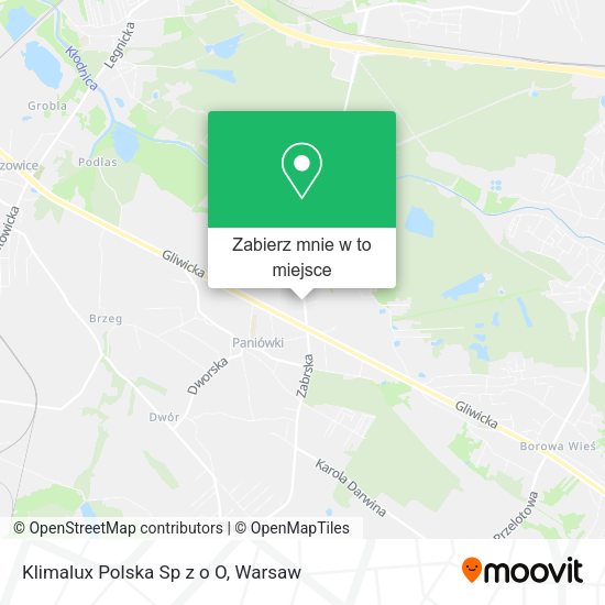 Mapa Klimalux Polska Sp z o O