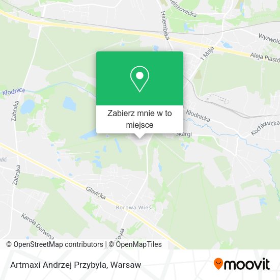 Mapa Artmaxi Andrzej Przybyla