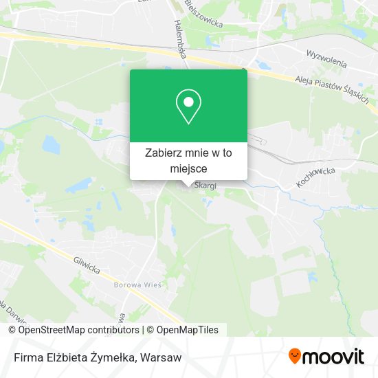 Mapa Firma Elżbieta Żymełka