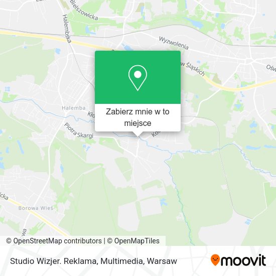 Mapa Studio Wizjer. Reklama, Multimedia