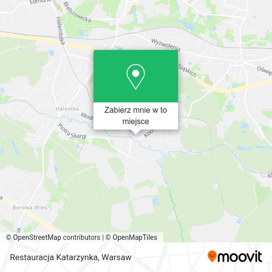 Mapa Restauracja Katarzynka