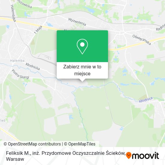 Mapa Feliksik M., inż. Przydomowe Oczyszczalnie Ścieków