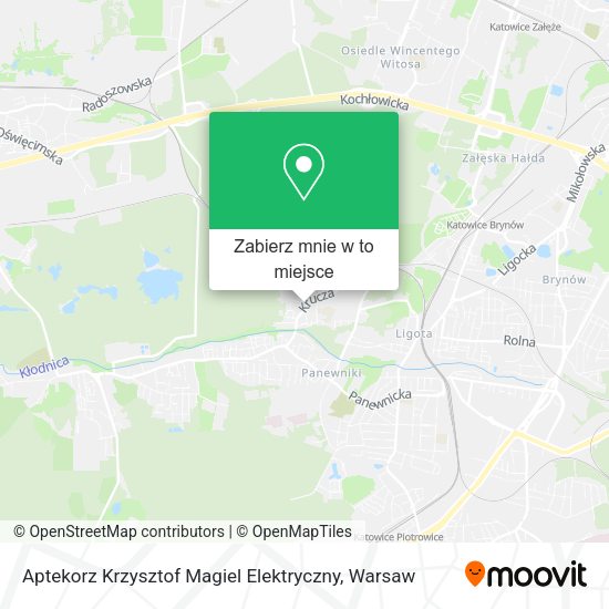 Mapa Aptekorz Krzysztof Magiel Elektryczny