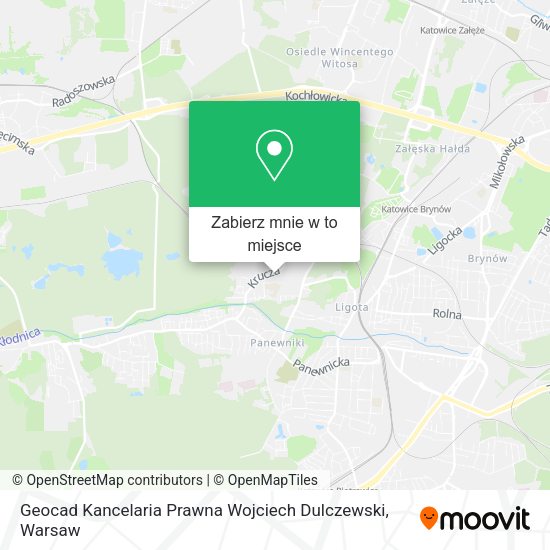 Mapa Geocad Kancelaria Prawna Wojciech Dulczewski