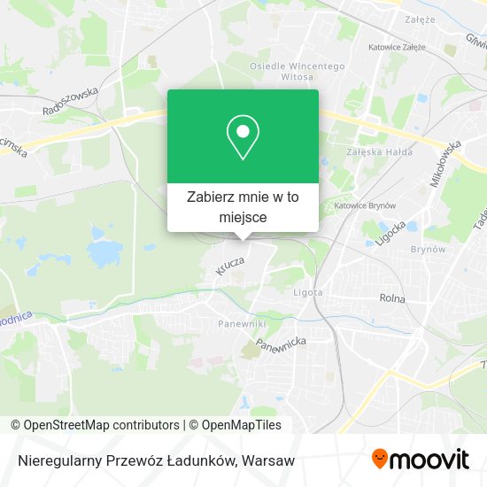 Mapa Nieregularny Przewóz Ładunków