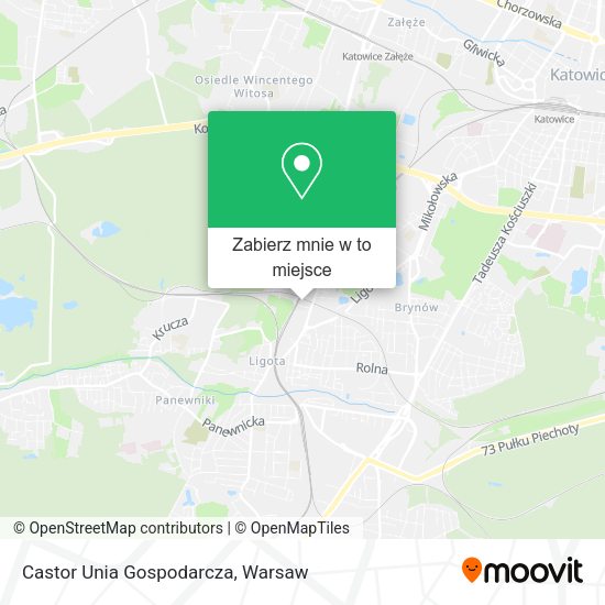 Mapa Castor Unia Gospodarcza