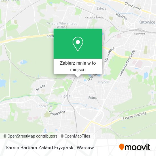 Mapa Samin Barbara Zakład Fryzjerski