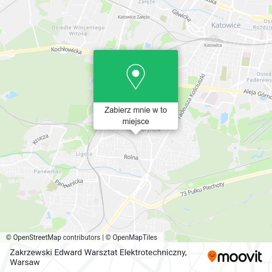 Mapa Zakrzewski Edward Warsztat Elektrotechniczny