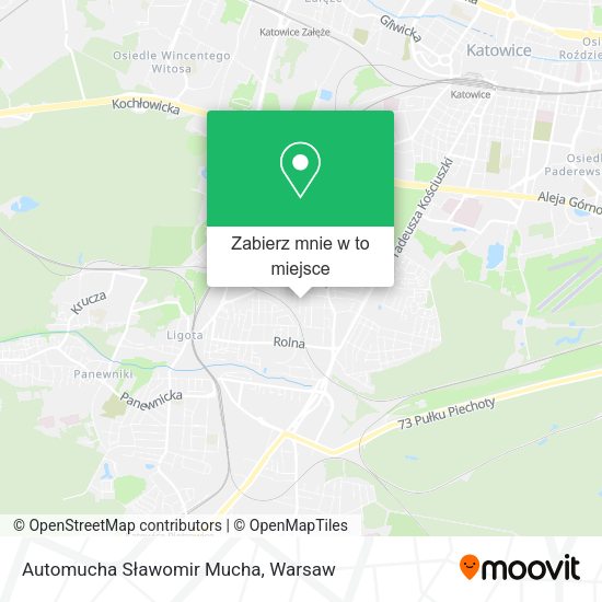 Mapa Automucha Sławomir Mucha