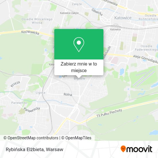 Mapa Rybińska Elżbieta