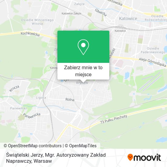 Mapa Świątelski Jerzy, Mgr. Autoryzowany Zakład Naprawczy