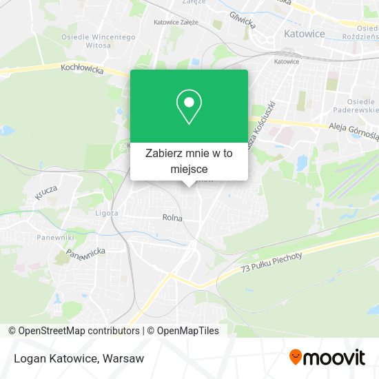 Mapa Logan Katowice