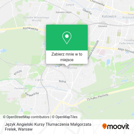 Mapa Język Angielski Kursy Tłumaczenia Małgorzata Frelek